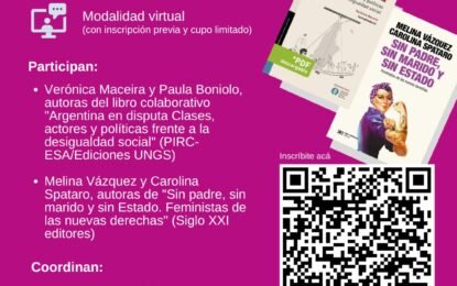 Séptimo «Diálogo entre libros sobre políticas sociales». 7 de octubre de 18 a 20, modalidad virtual.
