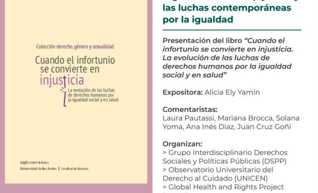 Lunes 13 de julio 16h en el Instituto Gioja: conversatorio «La salud como campo de disputa democrática: las agendas regresivas de Trump y Milei y las luchas contemporáneas por la igualdad»