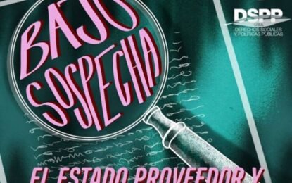 Regresó el Podcast «Bajo sospecha», del Grupo DSPP, con su segunda temporada. Les compartimos el Episodio 1, titulado «El Estado proveedor y la sospecha del derroche».