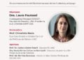 Jueves 29 de octubre. Conferencia Magistral de la Dra. Laura Pautassi sobre «El derecho humano al cuidado».