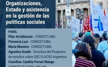 Miércoles 9 de noviembre de 2022.  VII Congreso Estado y Políticas Públicas.