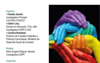 Seminario «Claves interpretativas actuales de la formación para el trabajo: territorios, géneros y diversidad